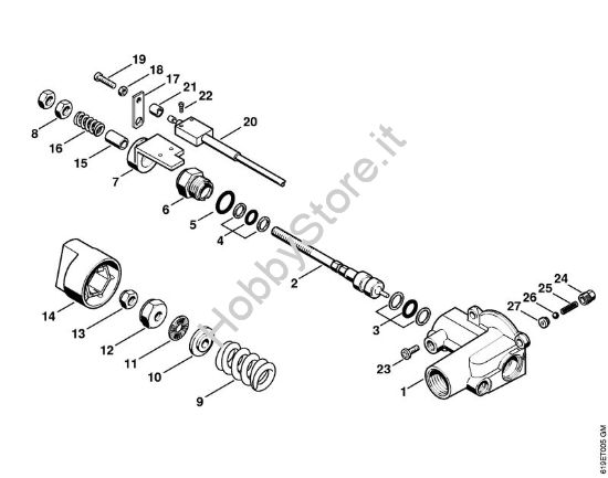 Unità  regolatrice di sicurezza Idropulitrice elettrica (RE) RE 440 K della marca STIHL